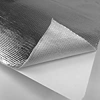 ARTEIN - Protector térmico de TEFIBRAL Adhesivo para plásticos de moto- Lámina de 30 x 45 cm.